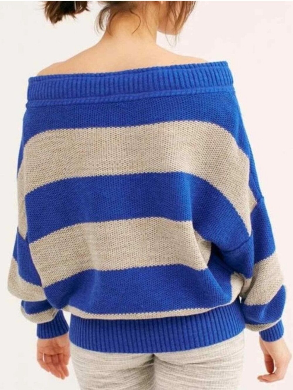 NWT! Free People Cassidy Off the Shoulder Pullover Sz Small - Picture 2 of 9